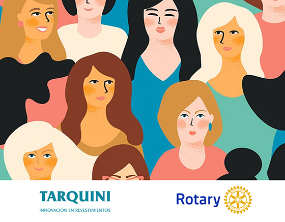 Tarquini y Rotary contra la violencia